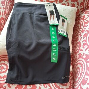 Orvis Ladies' Tech Skort Lightweight Moisture Wicking Recycled Polyester X-Large